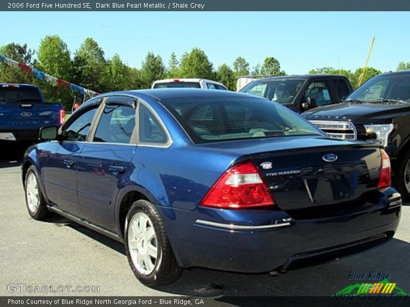Dark Blue Pearl Metallic / Shale Grey 2006 Ford Five Hundred SE