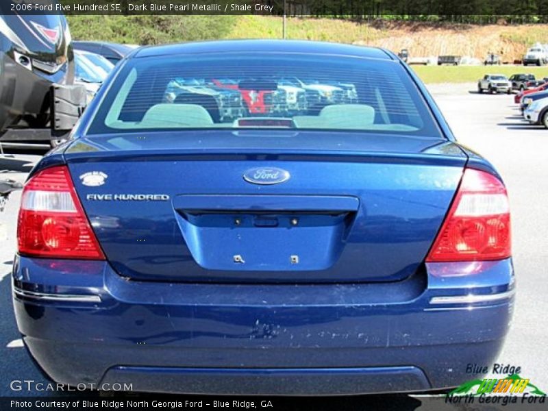 Dark Blue Pearl Metallic / Shale Grey 2006 Ford Five Hundred SE