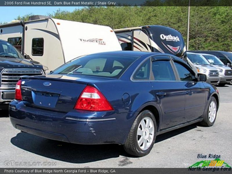 Dark Blue Pearl Metallic / Shale Grey 2006 Ford Five Hundred SE