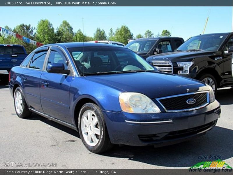 Dark Blue Pearl Metallic / Shale Grey 2006 Ford Five Hundred SE