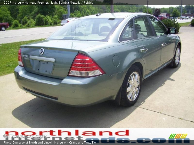 Light Tundra Metallic / Pebble 2007 Mercury Montego Premier