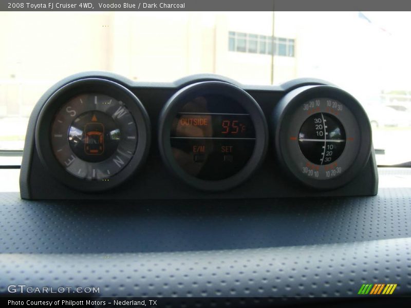 Voodoo Blue / Dark Charcoal 2008 Toyota FJ Cruiser 4WD