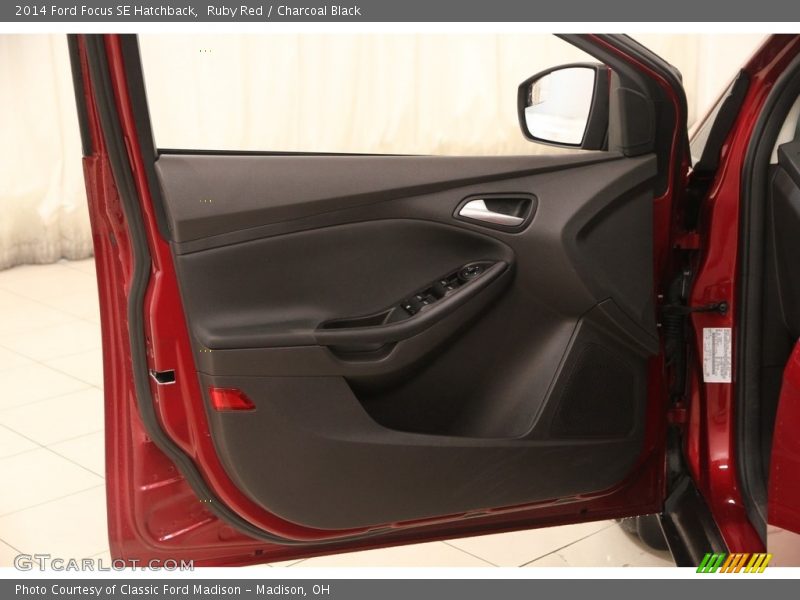 Ruby Red / Charcoal Black 2014 Ford Focus SE Hatchback