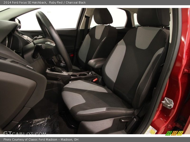 Ruby Red / Charcoal Black 2014 Ford Focus SE Hatchback