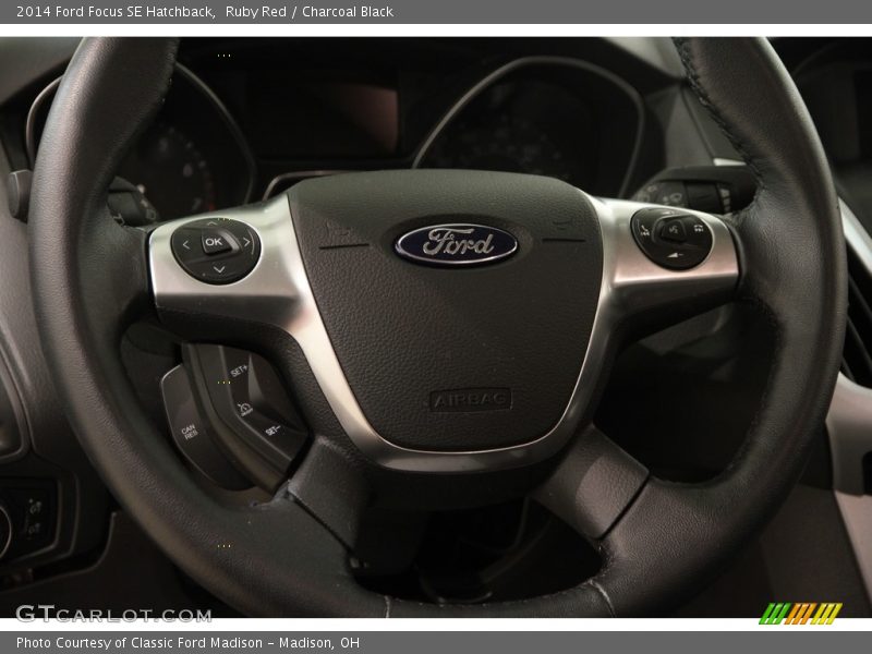 Ruby Red / Charcoal Black 2014 Ford Focus SE Hatchback