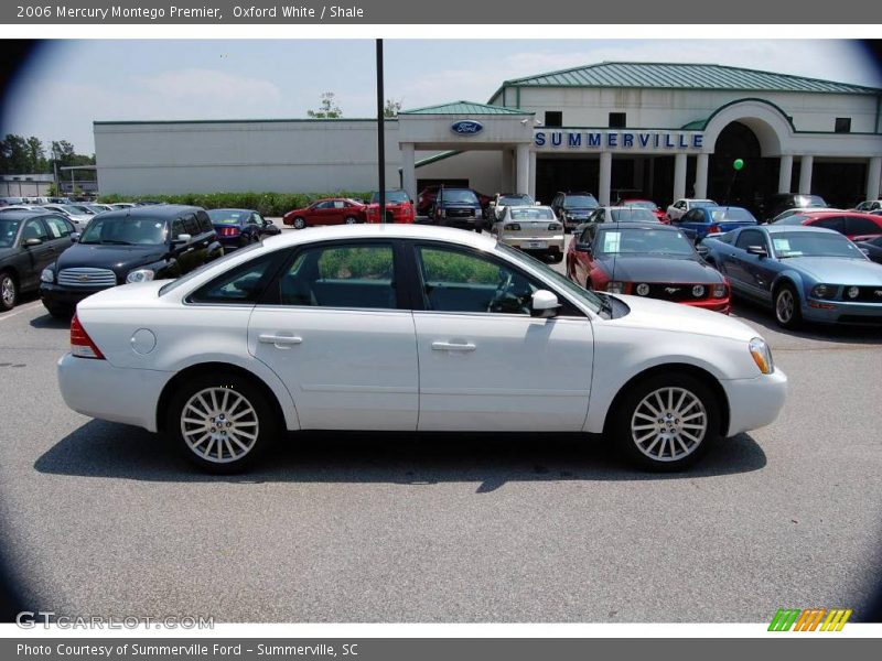 Oxford White / Shale 2006 Mercury Montego Premier