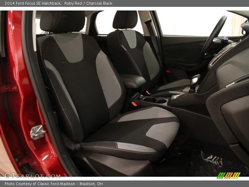 Ruby Red / Charcoal Black 2014 Ford Focus SE Hatchback
