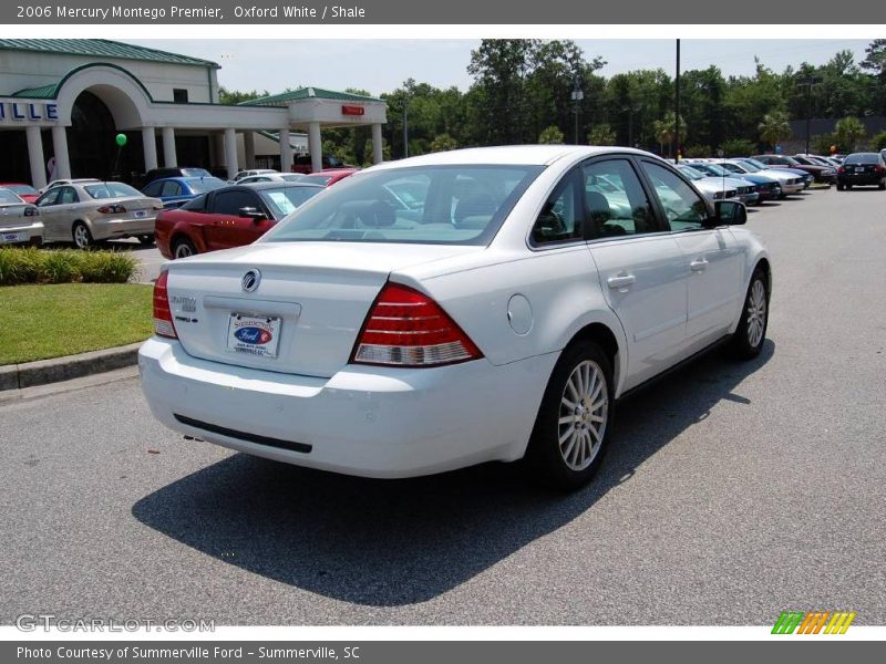 Oxford White / Shale 2006 Mercury Montego Premier