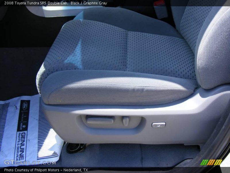 Black / Graphite Gray 2008 Toyota Tundra SR5 Double Cab