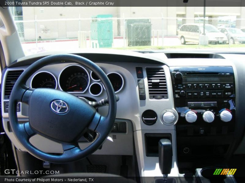 Black / Graphite Gray 2008 Toyota Tundra SR5 Double Cab