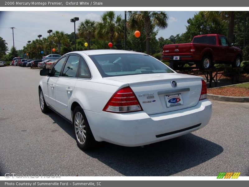 Oxford White / Shale 2006 Mercury Montego Premier