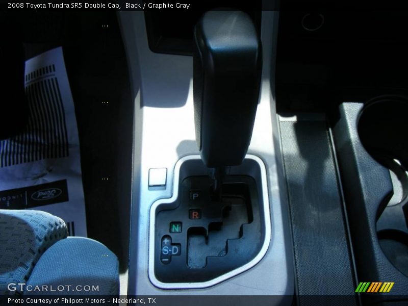 Black / Graphite Gray 2008 Toyota Tundra SR5 Double Cab