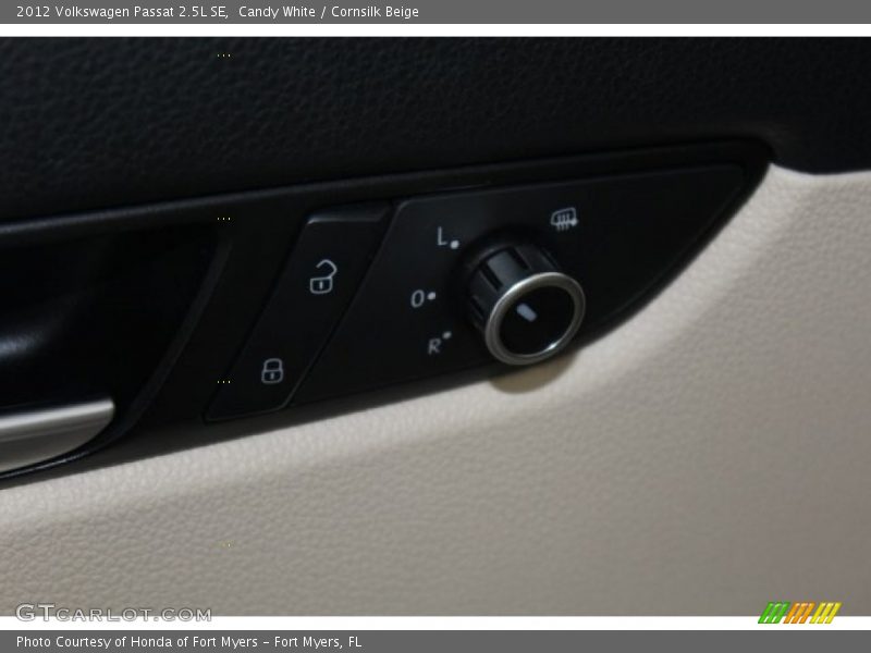 Candy White / Cornsilk Beige 2012 Volkswagen Passat 2.5L SE