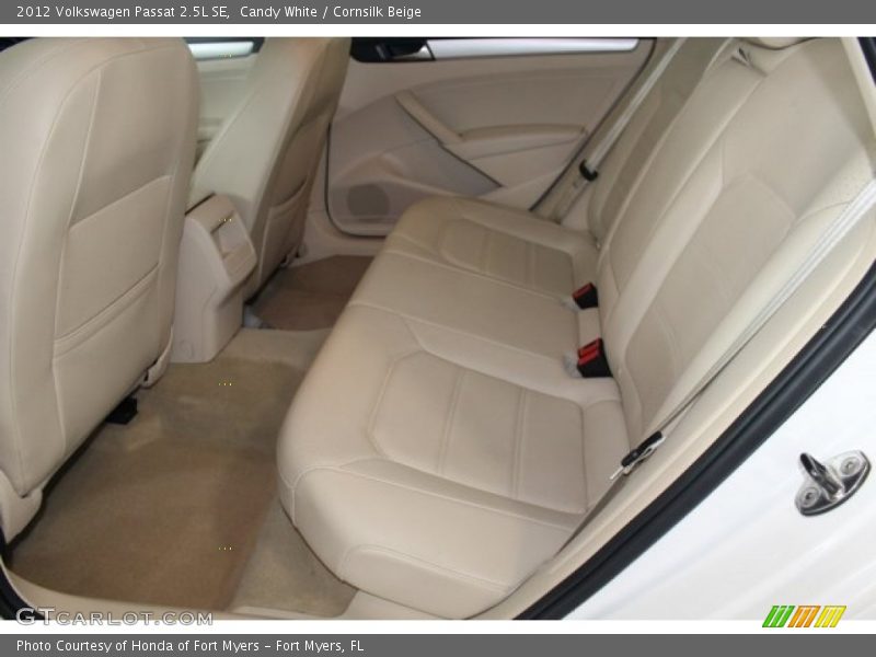 Candy White / Cornsilk Beige 2012 Volkswagen Passat 2.5L SE