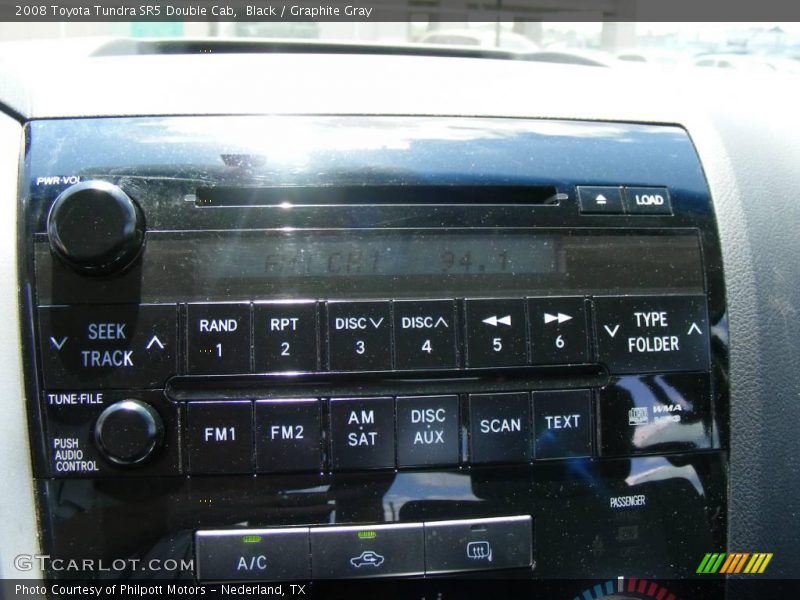 Black / Graphite Gray 2008 Toyota Tundra SR5 Double Cab