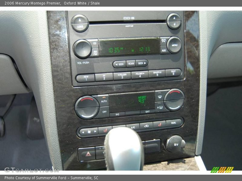 Oxford White / Shale 2006 Mercury Montego Premier