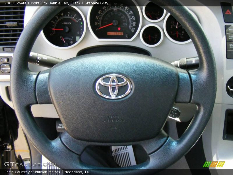 Black / Graphite Gray 2008 Toyota Tundra SR5 Double Cab