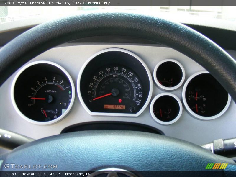 Black / Graphite Gray 2008 Toyota Tundra SR5 Double Cab
