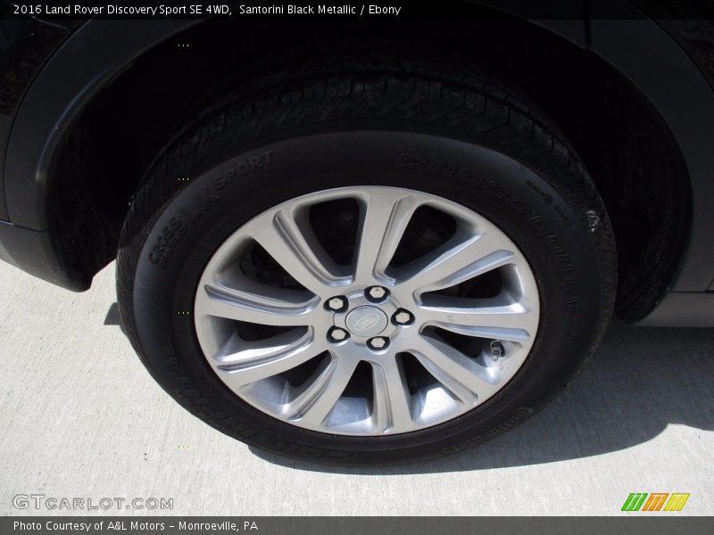 Santorini Black Metallic / Ebony 2016 Land Rover Discovery Sport SE 4WD
