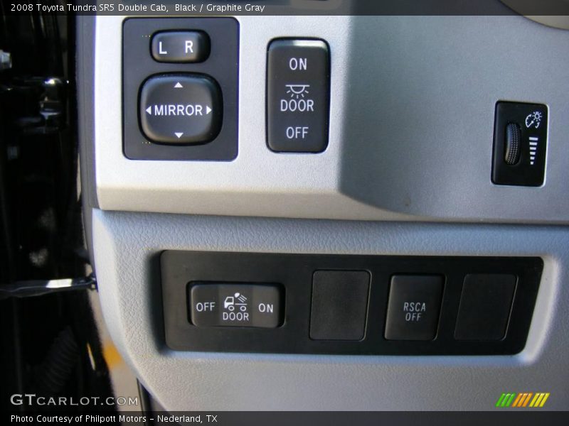 Black / Graphite Gray 2008 Toyota Tundra SR5 Double Cab