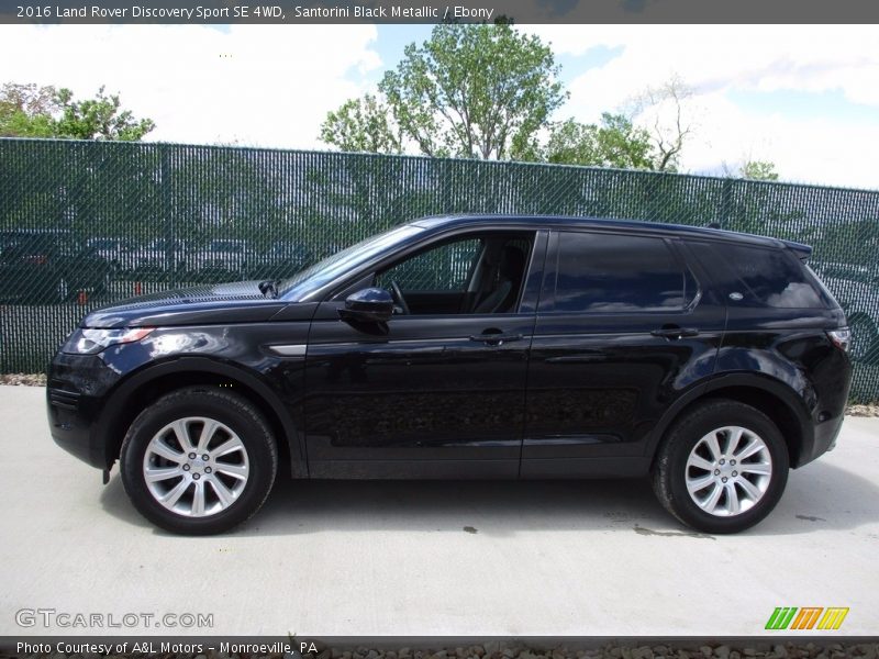 Santorini Black Metallic / Ebony 2016 Land Rover Discovery Sport SE 4WD
