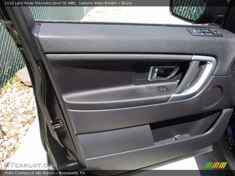 Santorini Black Metallic / Ebony 2016 Land Rover Discovery Sport SE 4WD