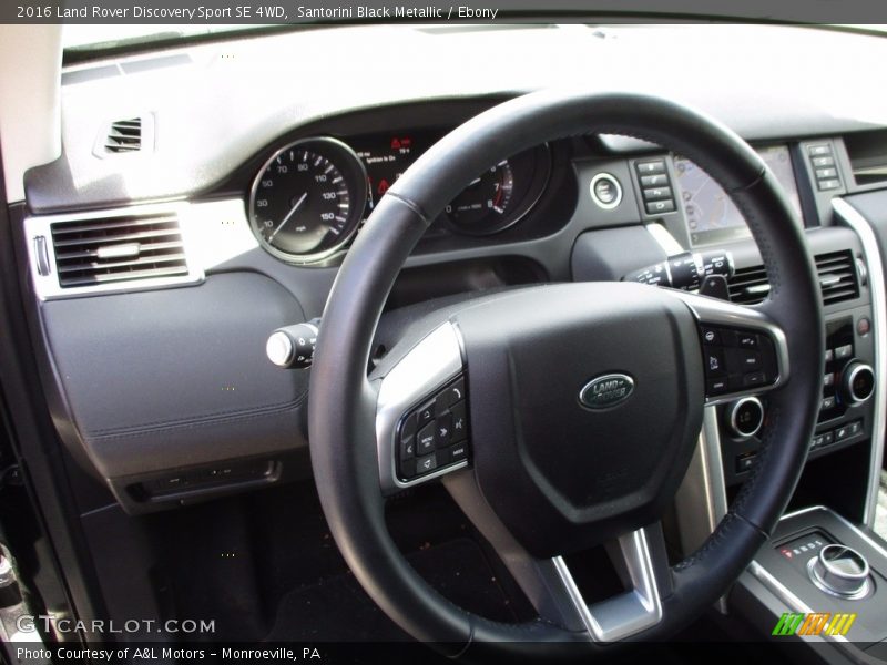 Santorini Black Metallic / Ebony 2016 Land Rover Discovery Sport SE 4WD