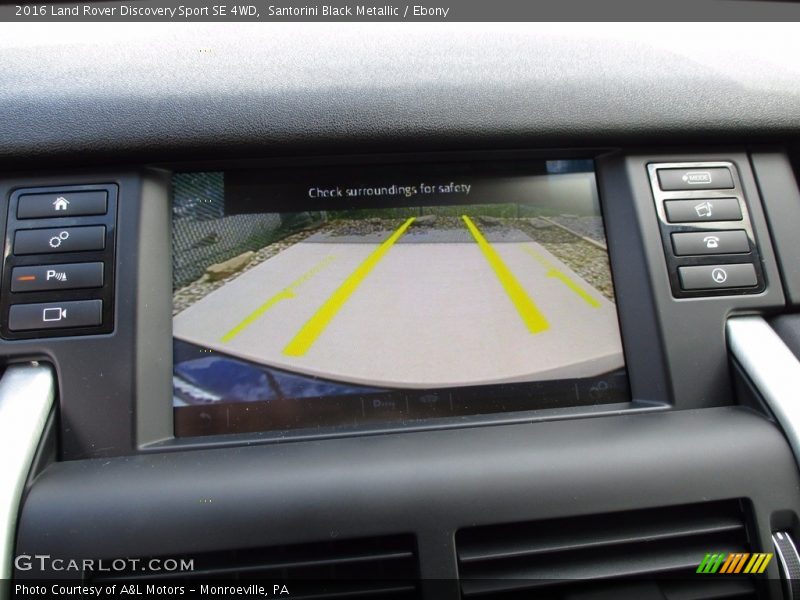 Santorini Black Metallic / Ebony 2016 Land Rover Discovery Sport SE 4WD