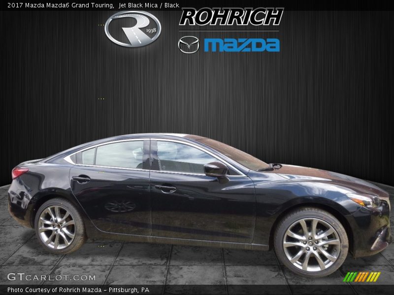 Jet Black Mica / Black 2017 Mazda Mazda6 Grand Touring