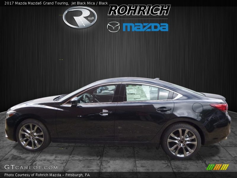 Jet Black Mica / Black 2017 Mazda Mazda6 Grand Touring