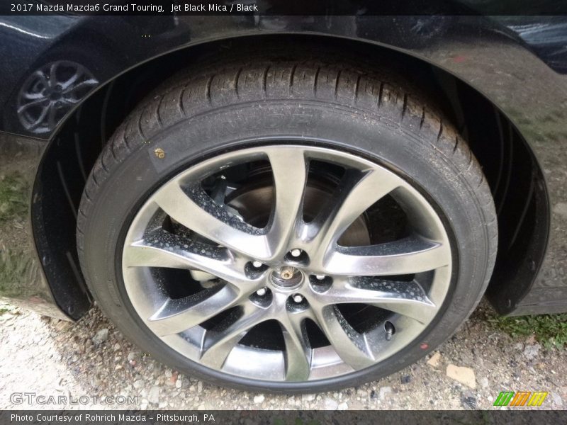 Jet Black Mica / Black 2017 Mazda Mazda6 Grand Touring