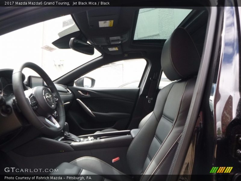 Jet Black Mica / Black 2017 Mazda Mazda6 Grand Touring