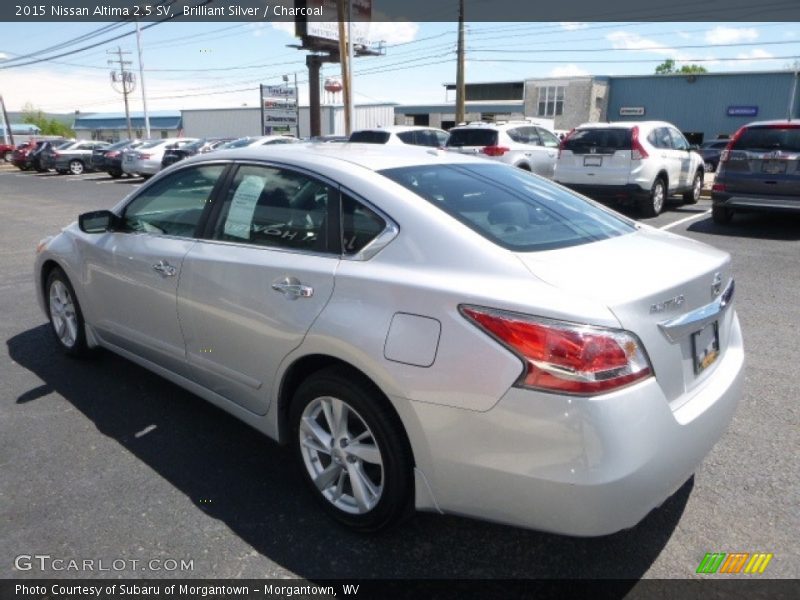 Brilliant Silver / Charcoal 2015 Nissan Altima 2.5 SV