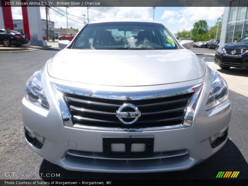 Brilliant Silver / Charcoal 2015 Nissan Altima 2.5 SV
