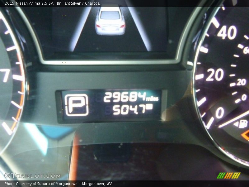 Brilliant Silver / Charcoal 2015 Nissan Altima 2.5 SV