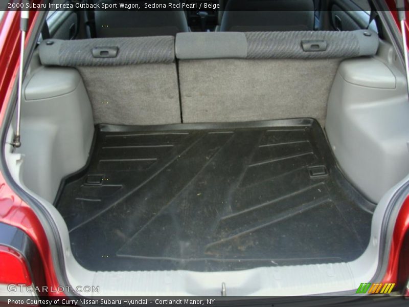 Sedona Red Pearl / Beige 2000 Subaru Impreza Outback Sport Wagon