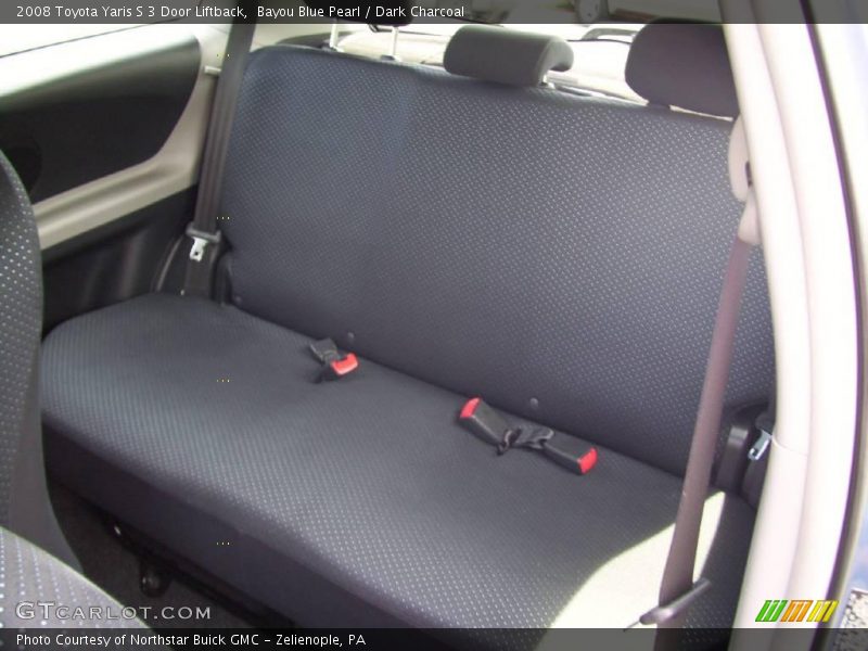 Bayou Blue Pearl / Dark Charcoal 2008 Toyota Yaris S 3 Door Liftback