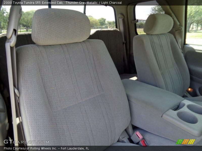 Thunder Gray Metallic / Light Charcoal 2000 Toyota Tundra SR5 Extended Cab