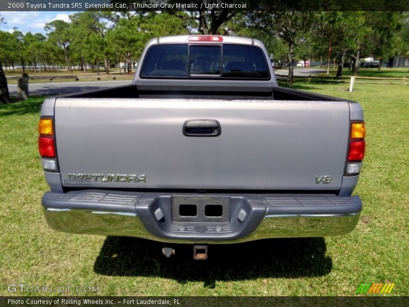 Thunder Gray Metallic / Light Charcoal 2000 Toyota Tundra SR5 Extended Cab