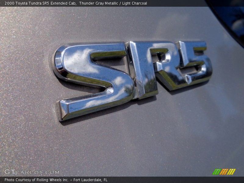 Thunder Gray Metallic / Light Charcoal 2000 Toyota Tundra SR5 Extended Cab