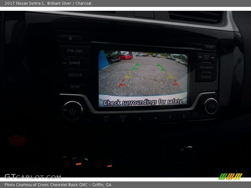 Brilliant Silver / Charcoal 2017 Nissan Sentra S