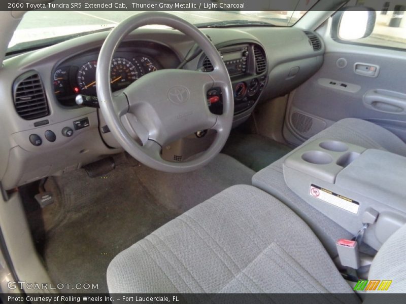Thunder Gray Metallic / Light Charcoal 2000 Toyota Tundra SR5 Extended Cab