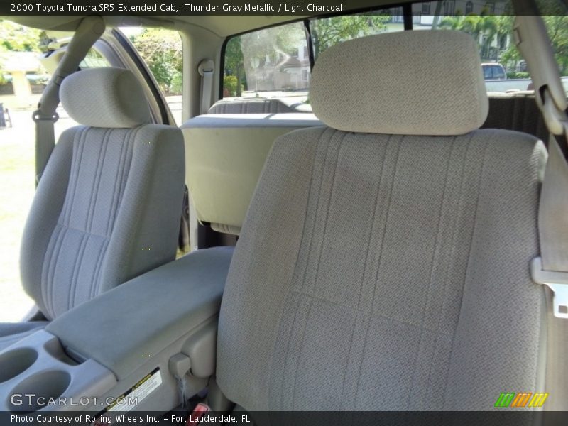 Thunder Gray Metallic / Light Charcoal 2000 Toyota Tundra SR5 Extended Cab