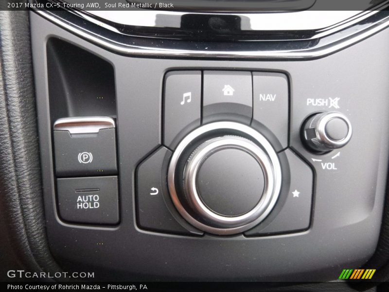 Controls of 2017 CX-5 Touring AWD