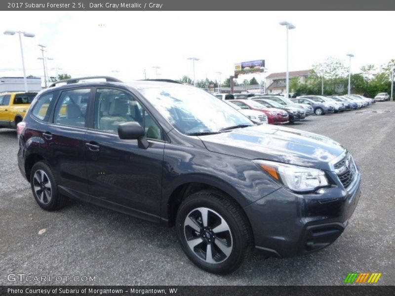 Dark Gray Metallic / Gray 2017 Subaru Forester 2.5i