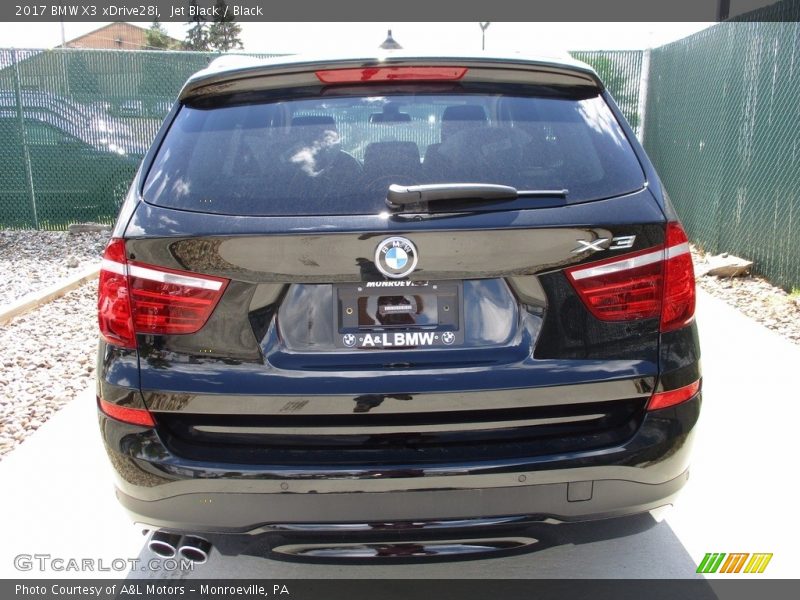 Jet Black / Black 2017 BMW X3 xDrive28i