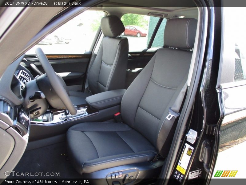 Jet Black / Black 2017 BMW X3 xDrive28i