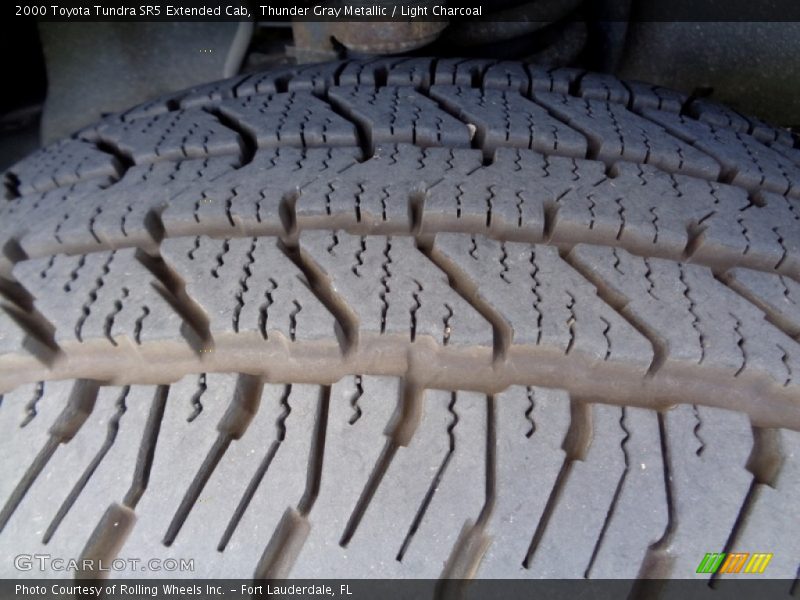 Thunder Gray Metallic / Light Charcoal 2000 Toyota Tundra SR5 Extended Cab