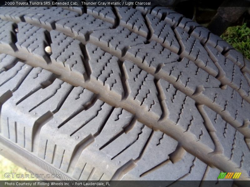 Thunder Gray Metallic / Light Charcoal 2000 Toyota Tundra SR5 Extended Cab