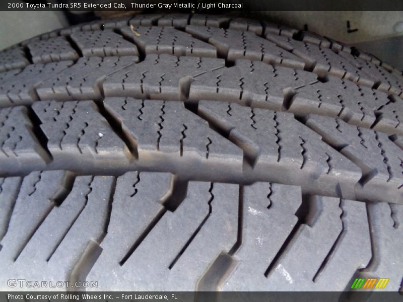 Thunder Gray Metallic / Light Charcoal 2000 Toyota Tundra SR5 Extended Cab